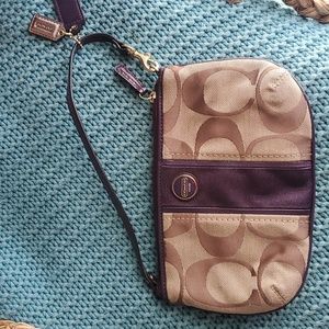Coach wristlet